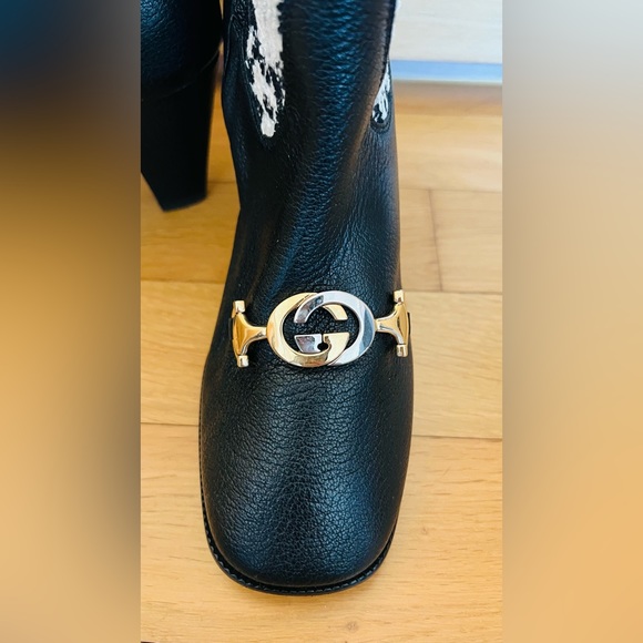 Gucci Zumi Tweed Boots size 5.5 - Picture 5 of 6